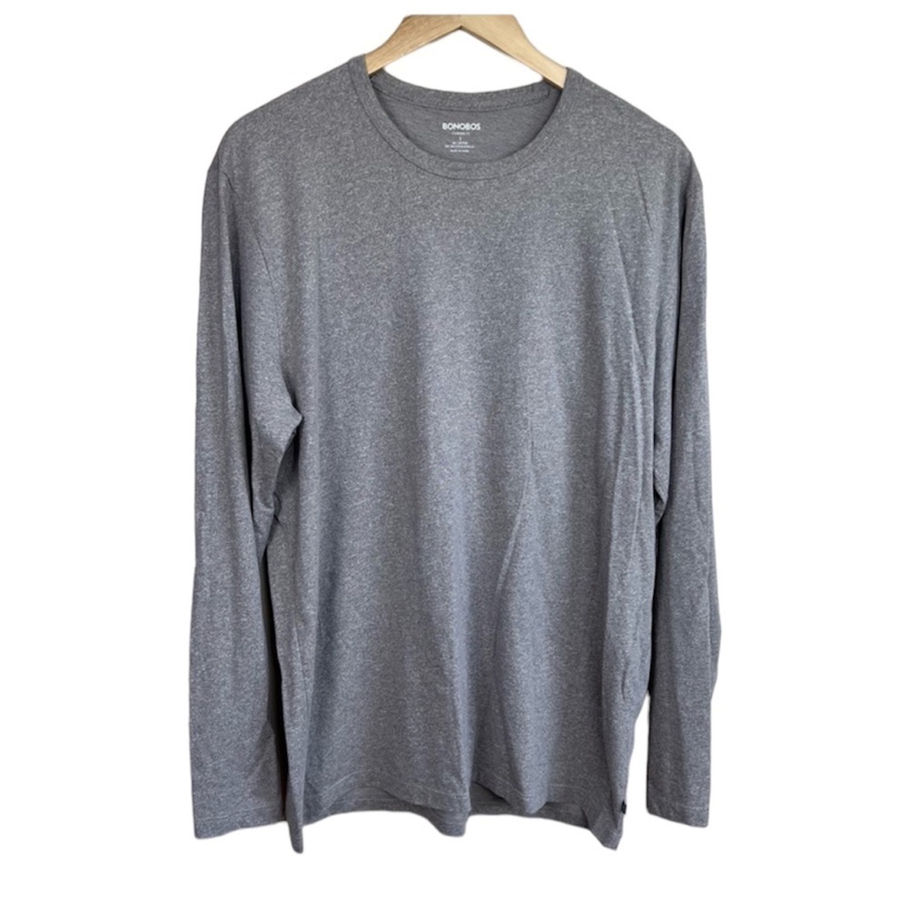 BONOBOS‎ Gray Long Sleeve Shirt